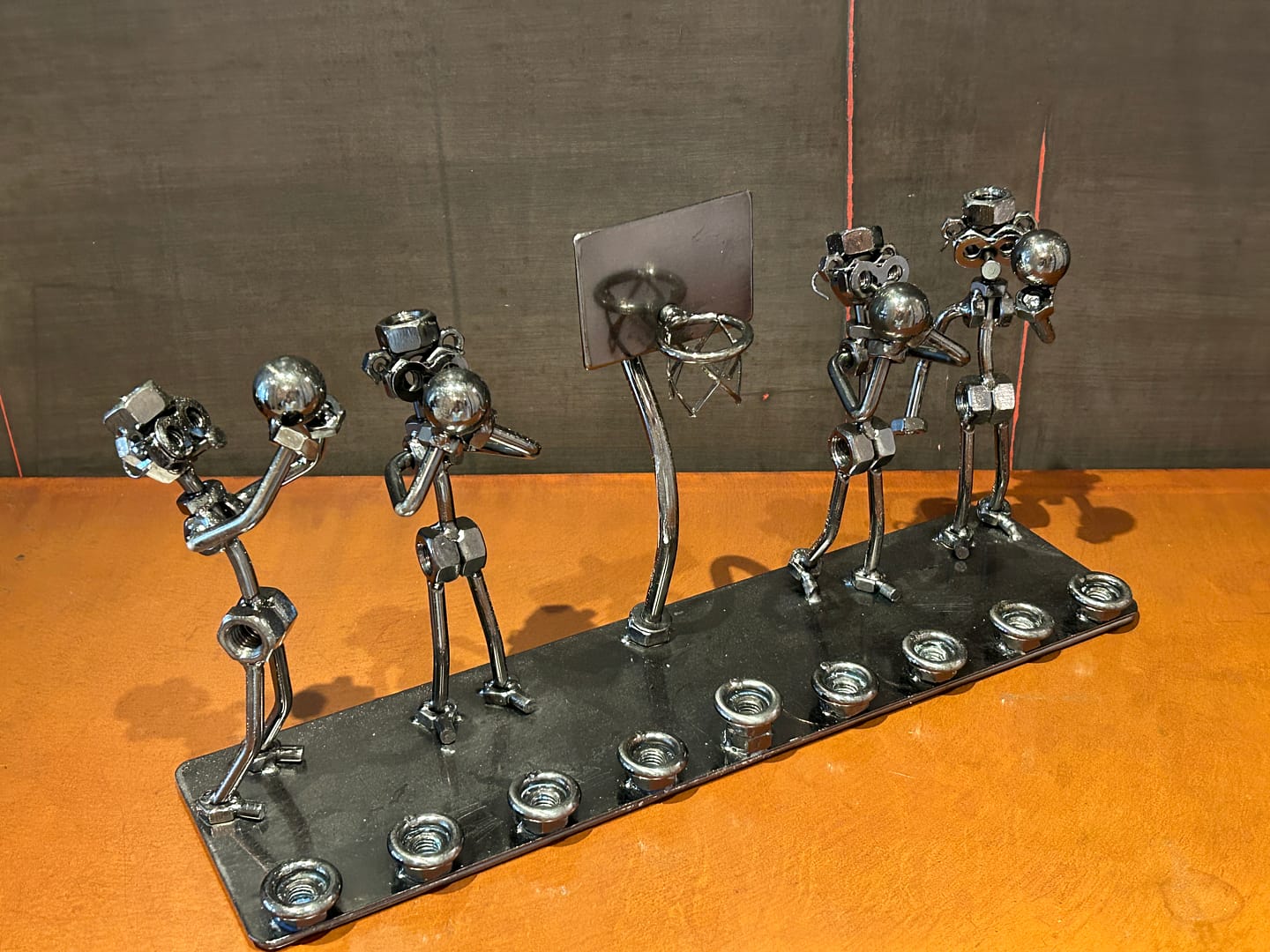 Nuts and Bolts Basketball Player Menorah Hunt Estate Sales