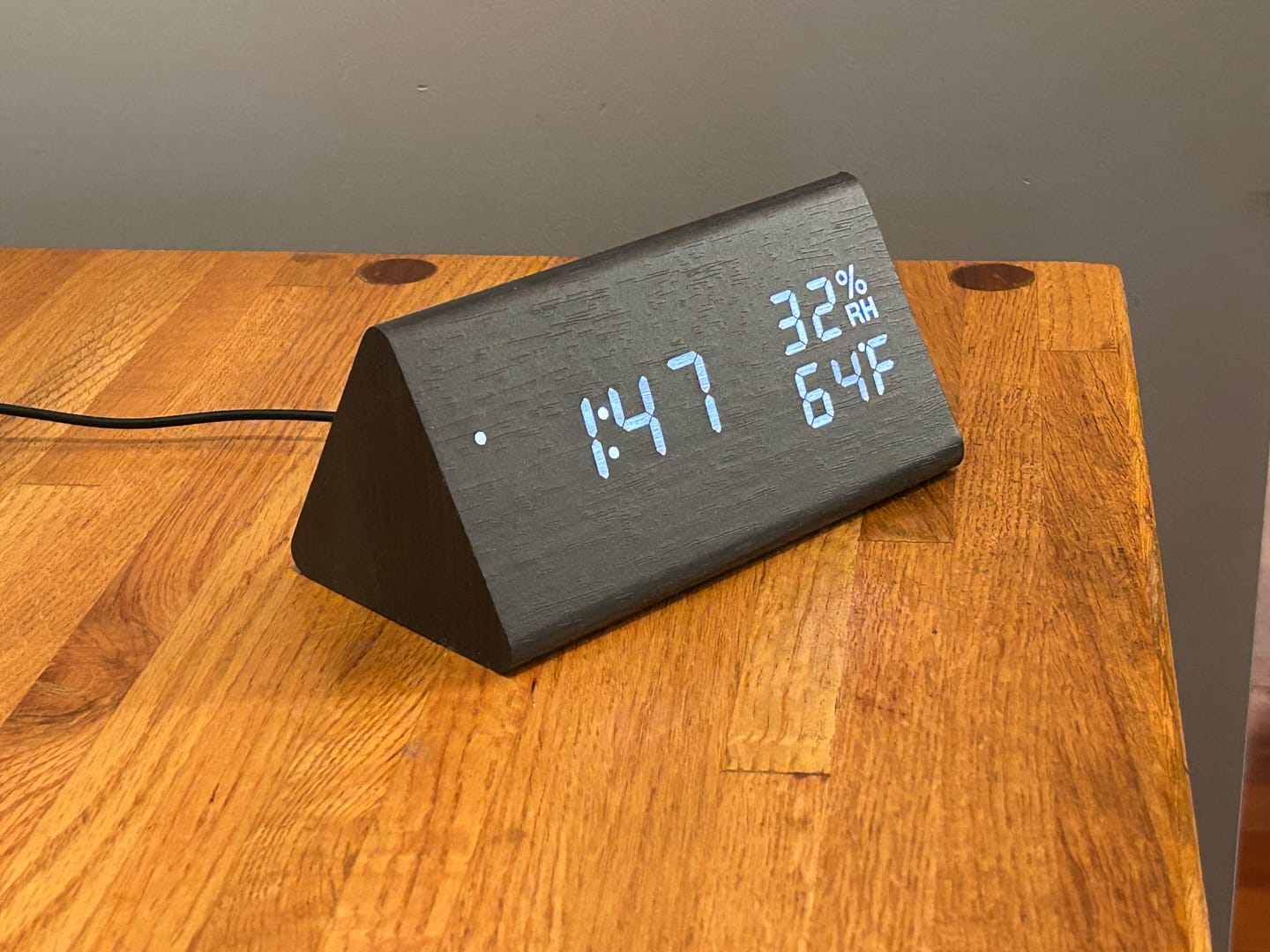 Digital Alarm Clock with LED Time Display Hunt Estate Sales
