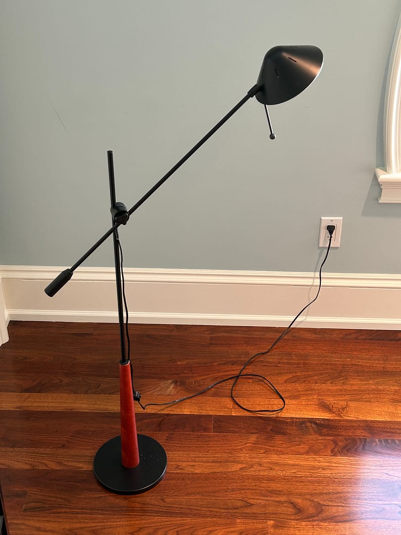 Adjustable Arm Task Floor Lamp - Hunt Estate Sales