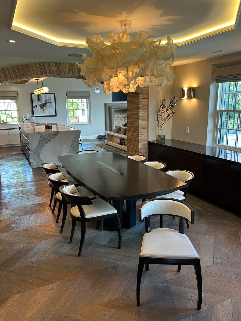 Hellman Chang Parker Walnut Dining Room Table